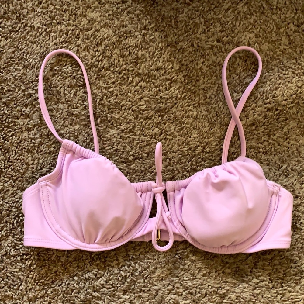 Periwinkle underwear bikini top